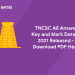 TNCSC AE Answer Key and Mark Details 2021 Released - Download PDF Here