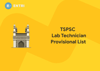 TSPSC Lab Technician Provisional Selection List