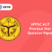 UPPSC ACF Previous Year Question Paper