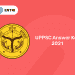 UPPSC Answer Key 2021