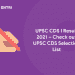 UPSC CDS I Result 2021 – Check out UPSC CDS Selection List