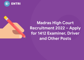Madras High Court Recruitment 2022 – Apply for 1412 Examiner, Driver and Other Posts