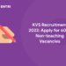 KVS Recruitment 2022: Apply for 6028 Non-teaching Vacancies