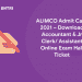 alimco admit card 2021