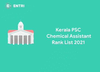 kerala psc Chemical Assistant Rank List 2021