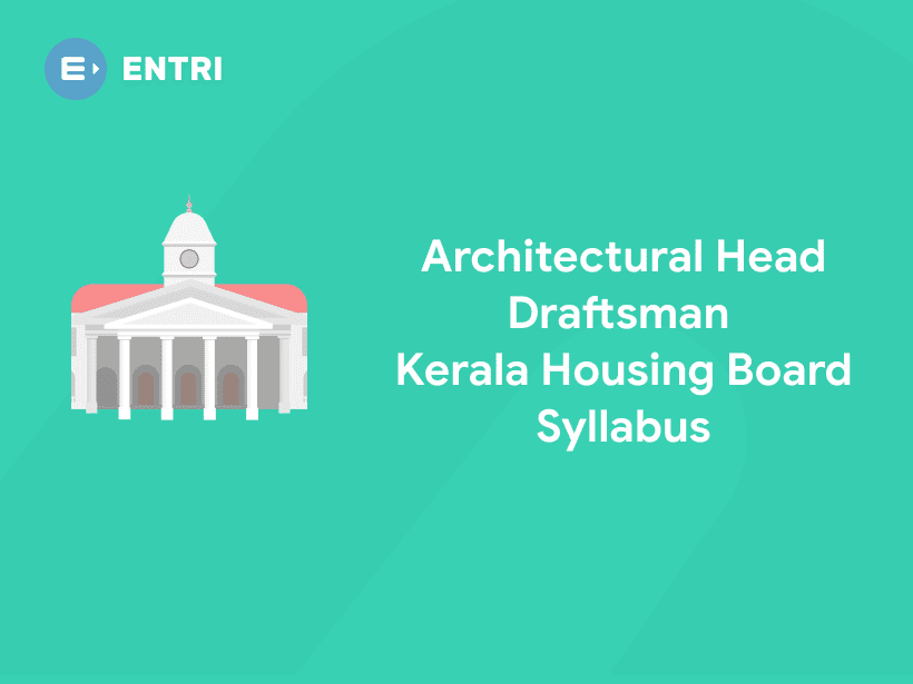 Architectural Head Draftsman Kerala Housing Board Syllabus 2021