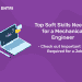 the top skills needed for a mechanical engineer