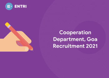 Cooperation Department, Goa Recruitment 2021
