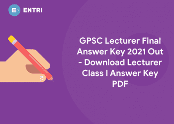 GPSC Lecturer Final Answer Key 2021