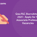 Goa PSC Associate Professor Recruitment