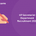 HP Secretariat Department Recruitment 2021