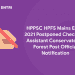 HPPSC HPFS Mains Exam 2021 Postponed - Check out Assistant Conservator of Forest Post Official Notification