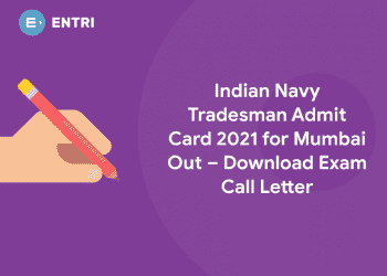 Indian Navy Tradesman Admit Card 2021
