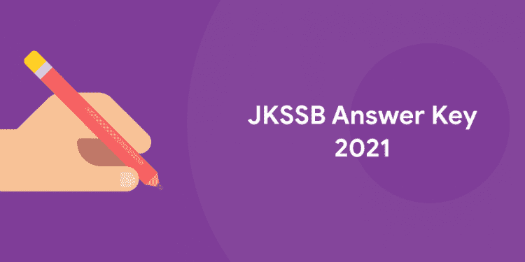 JKSSB Answer Key 2021