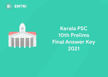 Kerala PSC 10th Prelims Final Answer Key 2021