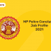 MP Police Constable Job Profile 2021