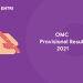 OMC Provisional Result 2021