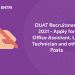 OUAT Recruitment 2021 - Apply for Office Assistant, Lab Technician and other Posts