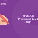 RPSC JLO Provisional Result 2021