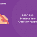 RPSC RAS Previous Question Paper