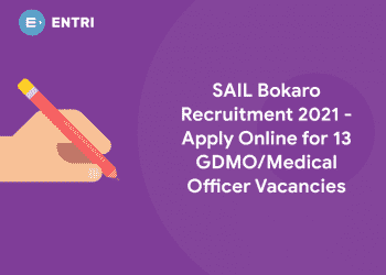 SAIL Bokaro Recruitment 2021