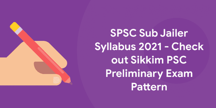 SPSC Sub Jailer Syllabus 2021
