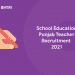 School Education Punjab Teacher Recruitment 2021