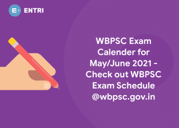 WBPSC Exam Calender MayJune 2021