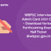 WBPSC Interview Admit Card 2021 Out