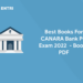 Best Books For CANARA Bank PO Exam 2022 - Books PDF