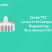 Kerala PSC Lecturer in Computer Engineering Recruitment 2021