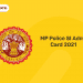 mp police si admit card 2021