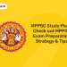mppsc study plan