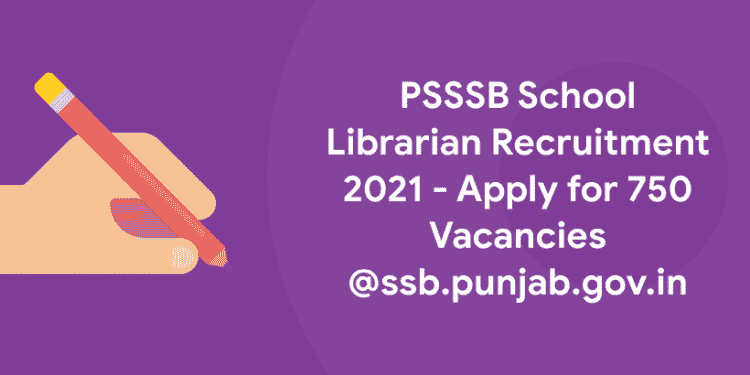 PSSSB School Librarian 2021