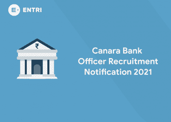 Canara Bank Officer Recruitment Notification