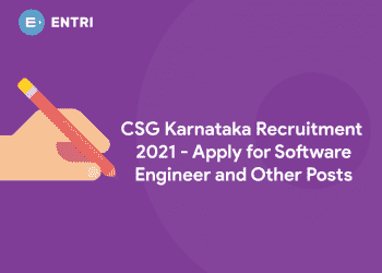 CSG Karnataka Recruitment 2021