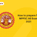How to prepare for MPPSC AE Exam 2021