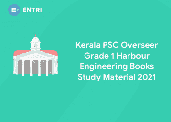 Kerala PSC Overseer Grade 1 Harbour Engineering Books Study Material 2021
