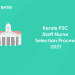 Kerala PSC Staff Nurse Selection Process 2021