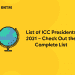 List of ICC Presidents 2021 – Check Out the Complete List