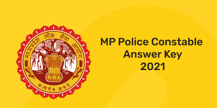 MP Police Constable Answer Key 2021