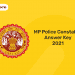MP Police Constable Answer Key 2021