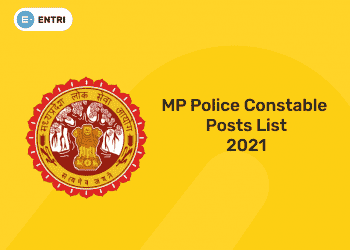 MP Police Constable Posts List 2021