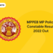 MPPEB MP Police Constable Result 2022