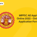 MPPSC AE Apply Online 2022 - Online Application Form