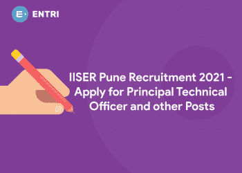 IISER Pune Recruitment 2021