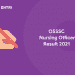 OSSSC Nursing Officer Result 2021`