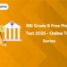RBI Grade B Free Mock Test 2025 - Online Test Series