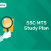 SSC MTS Study Plan