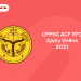 UPPSC ACF RFO apply online 2021